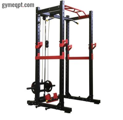 China New Multi-Function Rack Design Gym Home Use Complete Training Equipment Smith Machine Squat Fitness Rack for sale