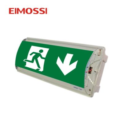 China LED Emergency Light Exit Ni-Cd Battery Holder Replacement Led Emergency Exit Light With Self-adhensive for sale