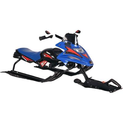 China PP+iron Snow Runner Sled Kids Adult Inclined Steerable Ski Car Snowmobile Skater Sleigh for sale