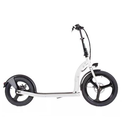 China Folding 350W high quality unisex cheap powerful electric scooters 20 inch with brake rear for sale