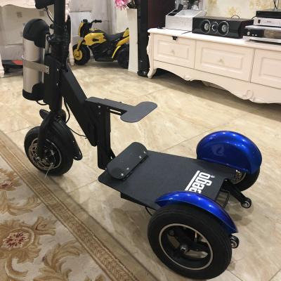 China Unisex LCD Display Superior Disabled Electric Scooters 350W Tricycle Mobility Scooter for sale