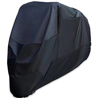 China Large Motorcycle UV Cover Outdoor Rain Protection Polyester 190T Motorcycle Shift Cover for sale