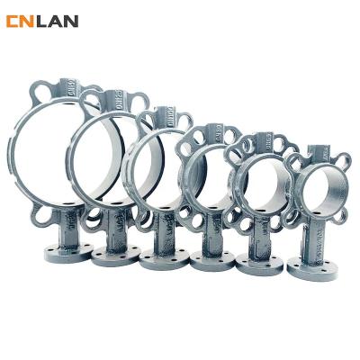 China Commercial Kitchen Butterfly Valve Accessories Cast Steel Material for sale