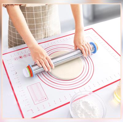 China Viable Hot Selling Silicone Baking Instruments Kitchen Mat Pizza Dough Maker Pastry Cooking Tools Utensils for sale