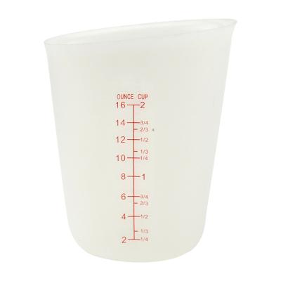 China Silicone Collapsible Measuring Cup Baking Set Silicone Collapsible Measuring Cups for sale