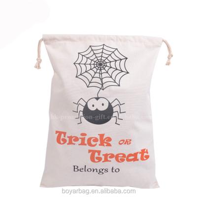 China Eco-Friendly A variety of styles canvas Halloween gift bag wholesale. for sale