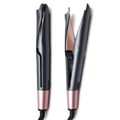 China Unique 2 in 1 Hair Straightener with Simply Twisted Teeth Hair LCD Display Organic Hair Straightener in Pakistan for sale