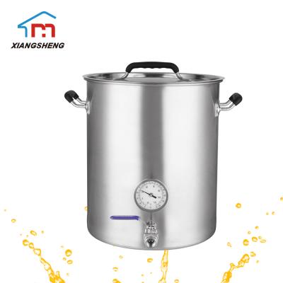 China Home Brewer New Design Craft Stainless Steel Beer Brewing Equipment 50L Brew Kettle for sale