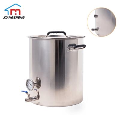 China Hotels All In One Single Vessel 100l Beer Wine Brew Kettle Kit Home Brew Machine for sale