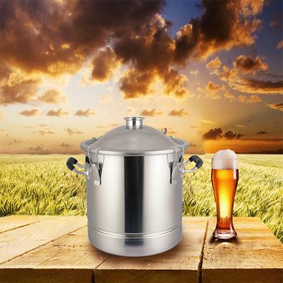 China Home Brew Used NEW Hot Sale Stainless Steel Beer Brewery Fermenter Home Brew Kettle Beer Kit for sale