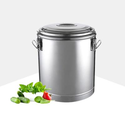 China Viable 20L Multifunctional Heat Preservation Soup Barrel Metal Bucket Vat for sale