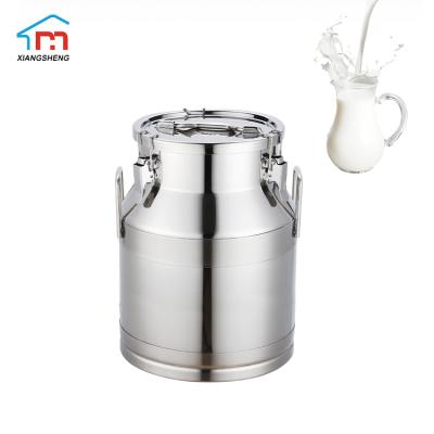 China OEM ODM Stainless Steel Cow 15L-61L Melasty Goat Milking Machine Stocked Single Bucket for sale