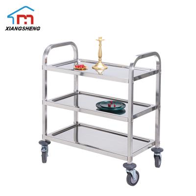 China China Metal Restaurant Contemporary Fancy Warm Sleek Kitchen Used Food Delivery Trolley Heating Cart For Sale Hospital Food Trolley Cart for sale