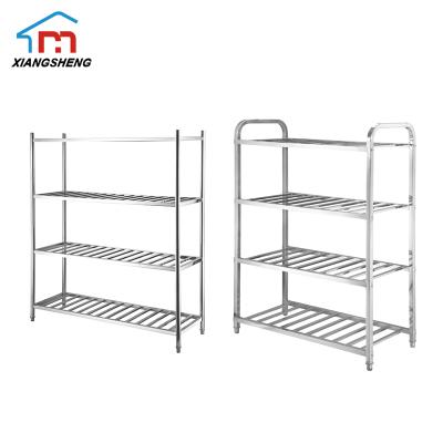 China Contemporary High Quality Commercial Kitchen Stainless Steel Kitchen Storage Shelf Rack Cart for sale