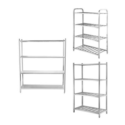 China Durable Stainless Steel High Grade Durable Kitchen Storage Rack Corner Shelf for sale