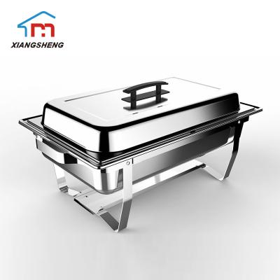 China Factory Price OEM ODM Stainless Steel Food Display 9L Beetle Dish Buffet Food Warmer Durable Hot Normal Friction for sale