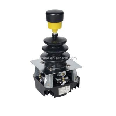 China Easy Operate Electric Joystick Handle Key Switch Industrial Joystick For Sale for sale