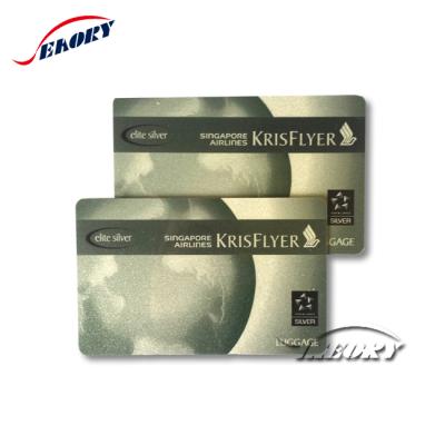 China Gift Voucher Good Quality IC Contactless Card/Bank Card Membership Card With CMYK Chip Printing Code Business PVC Waterproof Matte UV Cards for sale