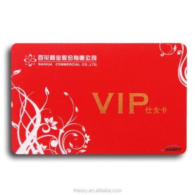 China Plastic Membership Card Retail Customized Printable Programmable Creative Wholesale Loyalty Customer Gift PVC Card for sale