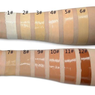 China Waterproof Concealer Private Label Makeup Vegan Liquid Foundation For Black Skin for sale