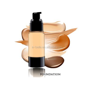 China Brighten 12 Colors Private Label Wholesale Vegan Cosmetic Makeup Full Coverage Liquid Foundation for sale