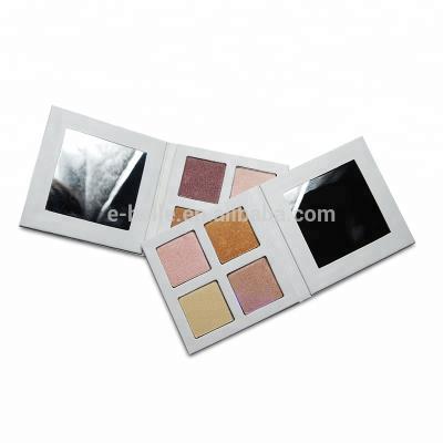 China Waterproof Bronzer Cosmetics Brand High Pigment Private Label Face Powder Highlighter Bar Makeup Palette for sale