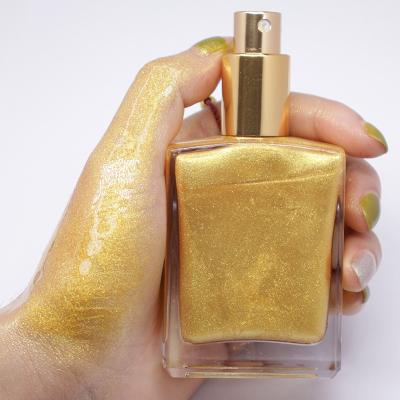 China Waterproof Wholesale Private Label Liquid Bronzer Private Label Makeup Highlighter Spray for sale