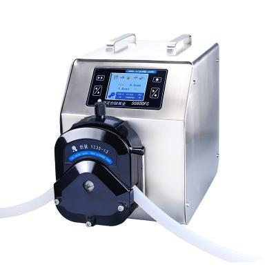 China Food and Beverage Industry Large Glycerin Dosing Rates Filling Hose Peristaltic Pump For PG VG for sale