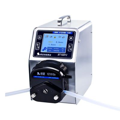 China Auto Industry High Accuracy Food Grade Dispensing Peristaltic Pump With Filling Nozzles for sale