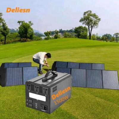 China C 220V 300W 345WH Solar Power Supply Solar Panel Generator Portable Solar Bank Generator Outdoor Portable Type for sale