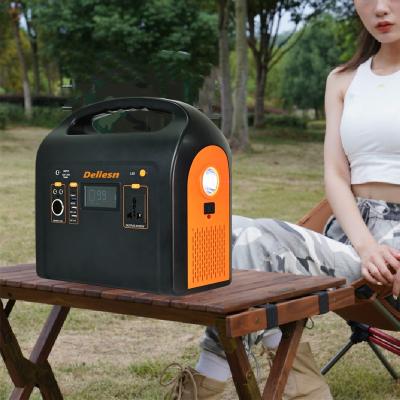 China Type C 220V 500W 553WH Solar Generator for Portable Home Portable Solar Generator Power Bank Portable Charging Station for sale