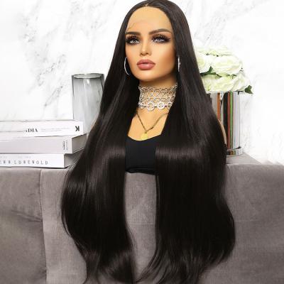 China Free Shipping Body Wave Wet And Wavy Lace Front Wig Raw 13X4 13X6 Pre Pluck Hd Lace Frontal Hair Wigs Straight for sale