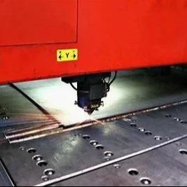 China Carbon Steel Laser Cutting Service High Precision Cutting Size Control Within 1mm for sale