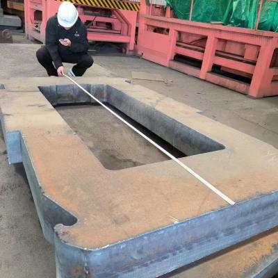 China Industrial CNC Cutting Service For Thick Steel Plate Flame Cutting for sale