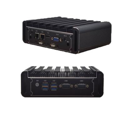 China For Mini Pc Core I3-5010U I5 I7 Nano Fanless industrial barebone home and student computer HONGIPTC Embedded NUC for sale