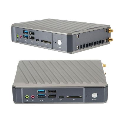 China Mini PC RS232 COM Port 8th Gen i5 8250u I7 10510U Industrial Desktop Computer Mini PC for sale