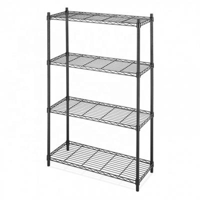 China Corrosion Protection Metal Mesh Basket Shelf Bakery Shelf Racks Removable Tiered Bread Wire Display Rack for sale