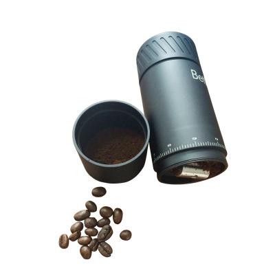 China Custom Logo Kitchen Appliances Portable Manual Aluminum Coffee Grinder for sale