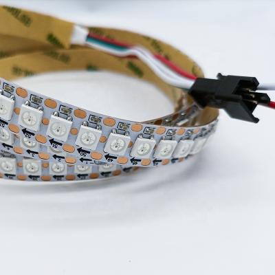 China Hotel LED Room Lights Strip Light 5050 WS2812 WS2812B 5V 30LED/M 60led/M 144LED/meter RGB for sale