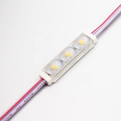 China RGB-FLASH position light 2835 module led 3led DC12 led module led advertising lights for decoration motorcycle car light accessories for sale