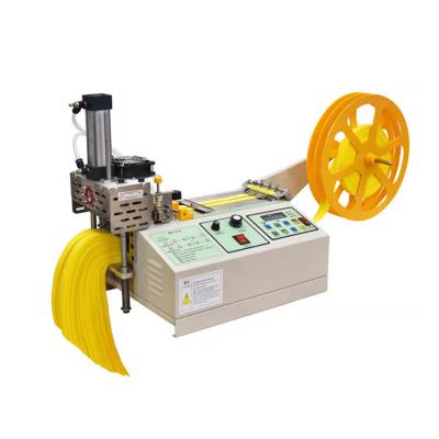 China New Design Stainless Steel Automatic Nylon Band Tape Cotton Tape Belt Cutting Machine for sale