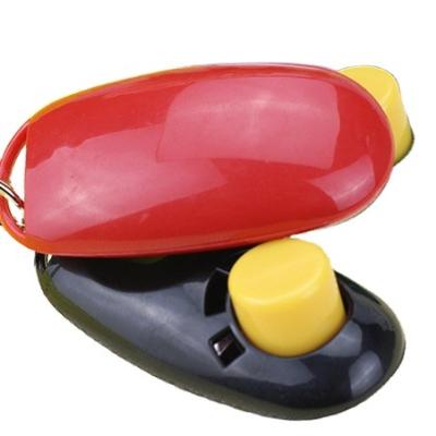 China Stocked Dog Training Clicker Manufacturer Wholesale Custom Logo Multi-color Dog Training Clicker for sale