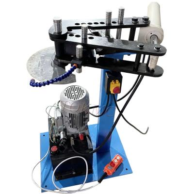 China Building Material Shops 10 Ton Manual Electric Hydraulic Pipe Bender for sale