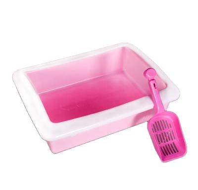 China 2021 New Sustainable Pet Plastic Cleaning Basin And Environmental Protection Cat Litter Products for sale