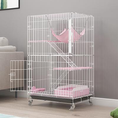 China Best Quality Breathable Pet Large Folding Wire Pet Cages For Large Dog Cat House for sale