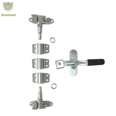 China GL-11118 Mild Steel Cargo Truck Trailer Van Rear Door Lock for sale