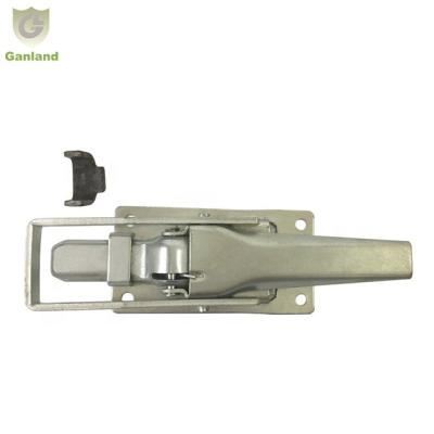 China GL-12119 Truck Spring Steel Factory On Tailgate Catch Lock On Center for sale