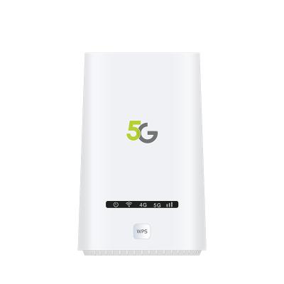 China New product high quality NSA SA NR n1/n3/n8 /n20/n21/n77/n78/n79 1* RJ11 CPE 5G router 2.3Gbps multi-service cpe 5g wireless support VoNR/Volt for sale