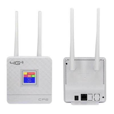 China CAT4 300Mbps CPF903 CPE Home Wireless Router 4G LTE FDD TDD Open Router With External Antennas WAN LAN RJ45 4G Sim Card Wifi Router for sale