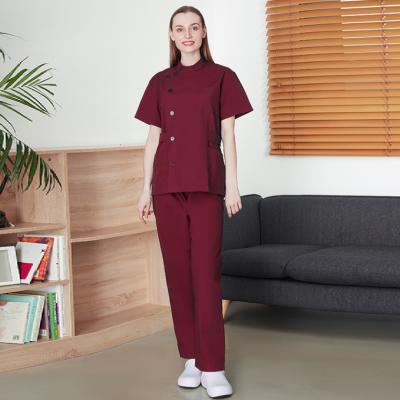 China OEM unisex hospital denim cotton ward uniform fast shipping myway apparel customize logo wholesale scrubs nurse Suit for sale